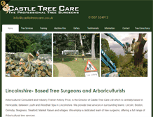 Tablet Screenshot of castletreecare.co.uk